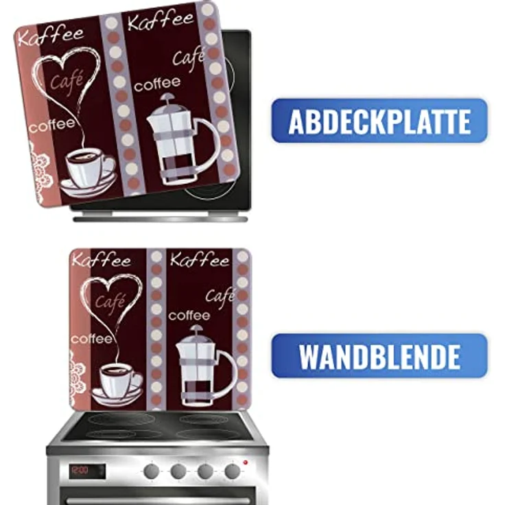 WENKO Multi-Platte Kaffeeduft Herdwand Wanddekor Wandschutz Herdwandschutz – Bild 4
