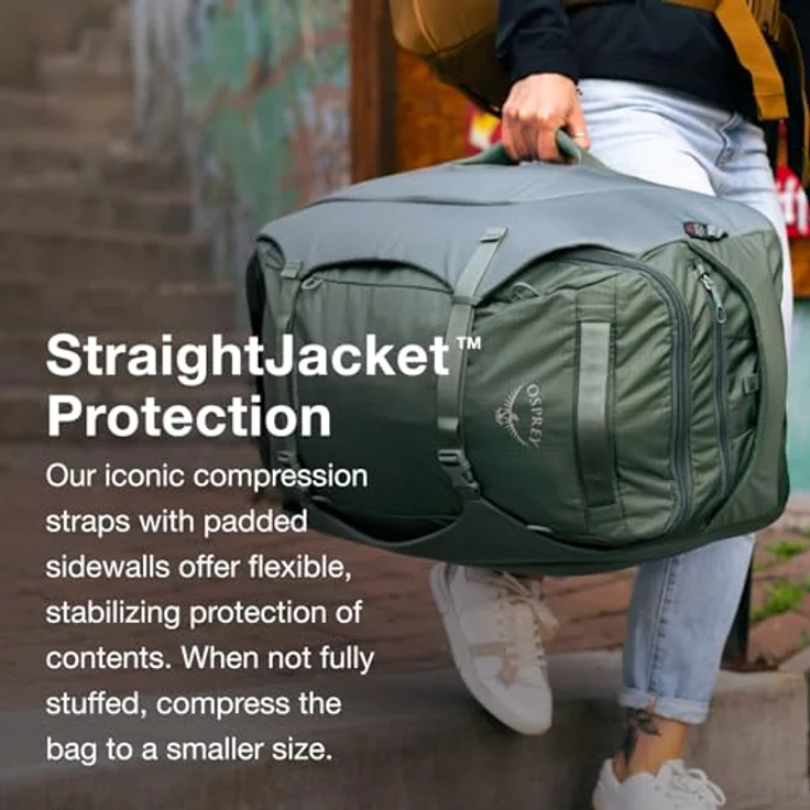 Osprey Sojourn Reiserucksack 44 cm, braun, aus 100% Nylon, 37 x 27 x 44 cm – Bild 3