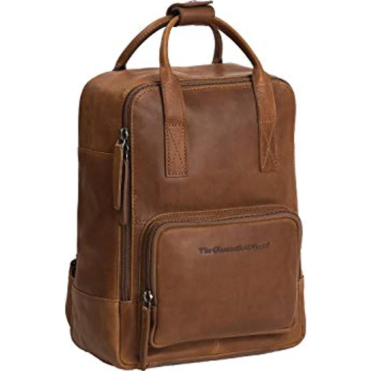 The Chesterfield Brand Wax Pull Up City Rucksack, Leder 30 cm, braun, 100% Leder, Maße 22 cm x 12 cm x 30 cm – Bild 1