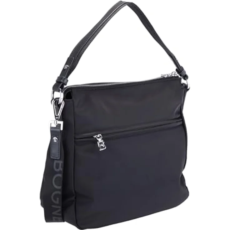 Bogner Klosters Schultertasche, 35 cm, schwarz, 100% Nylon, 35 x 13 x 27.5 cm – Bild 3