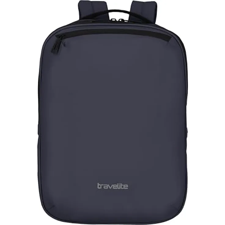 travelite Daypack BASICS Plane RV, Freizeitrucksack mit Laptopfach für Geräte bis 14", wasserabweisend, Sicherheitsfach, in trendigen Farben erhältlich