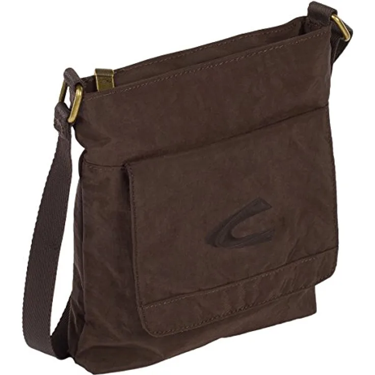 camel active Journey Umhängetasche, 19 cm, 100% Nylon, braun