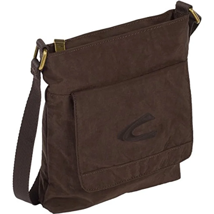 camel active Journey Umhängetasche, 19 cm, 100% Nylon, braun – Bild 1