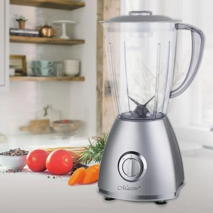 Feel Maestro MR-565 Standmixer, Grau, 350 W Leistung, 1,5 l Behälterinhalt – Bild 3