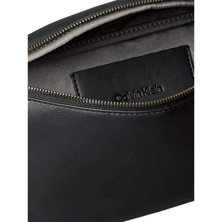 Calvin Klein CK Gürteltasche 38 cm, schwarz, 100% Polyurethan, kompakte Umhängetasche für Alltag und Freizeit – Bild 5