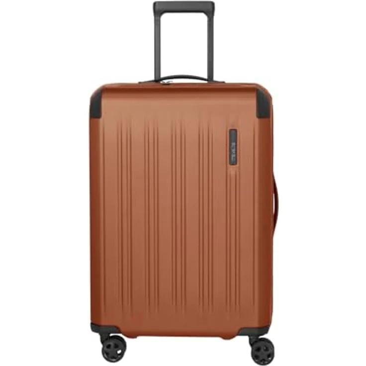 Travelite Dynamiic 4 Rollen Trolley 66 cm, Kupfer mit Dehnfalte, 100% ABS – Bild 2