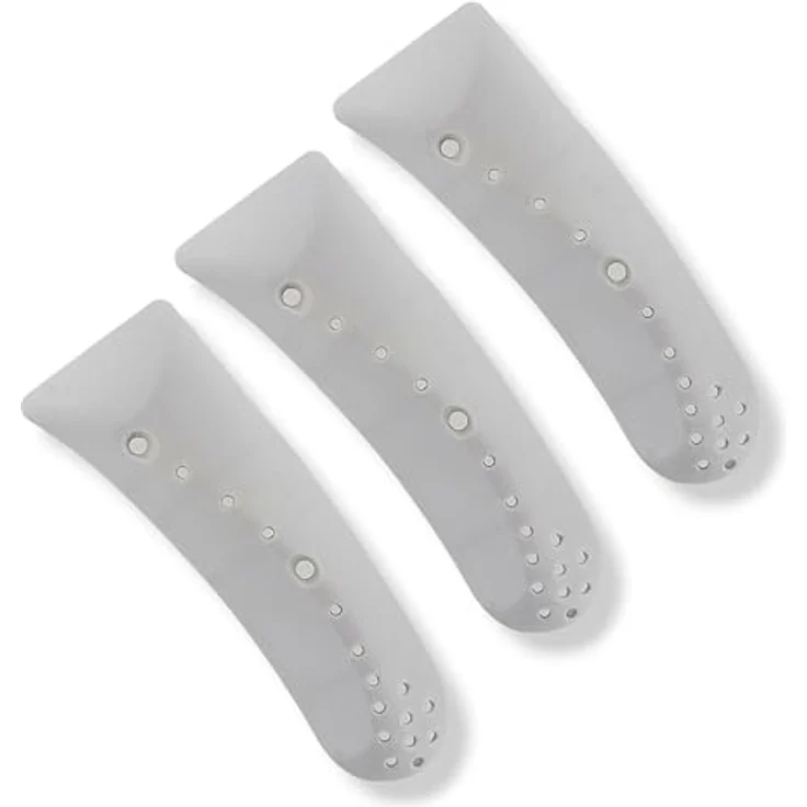 DL-pro 3 x Waschmaschinen Trommelrippe, 15,4x5,2x4cm, robustes Mitnehmerrippe Set mit 17 Löchern für Candy Hoover Otsein 41021914 – Bild 1