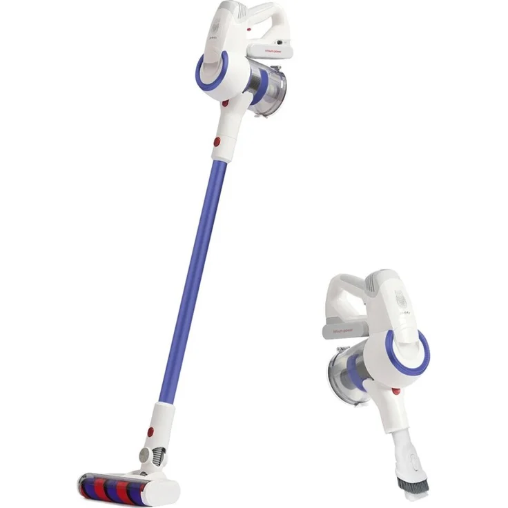 Jimmy JV53 Lite Handstaubsauger in Violett, kabellos mit 125 AW Saugleistung und bis zu 45 Minuten Arbeitszeit