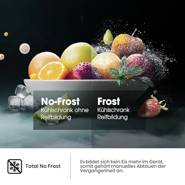 Hisense RQ5P470SYID, French Door Kühl-Gefrier-Kombination mit No Frost, 304 l Kühlvolumen, Inox-Look – Bild 7