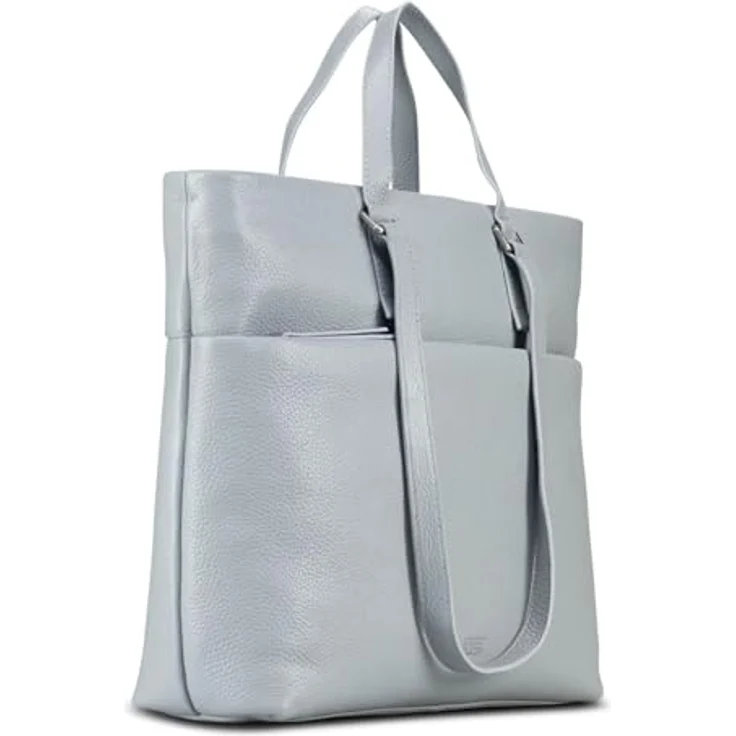 Jost Vika Handtasche, Henkeltasche aus 100% Leder, 36 cm, blau – Bild 2