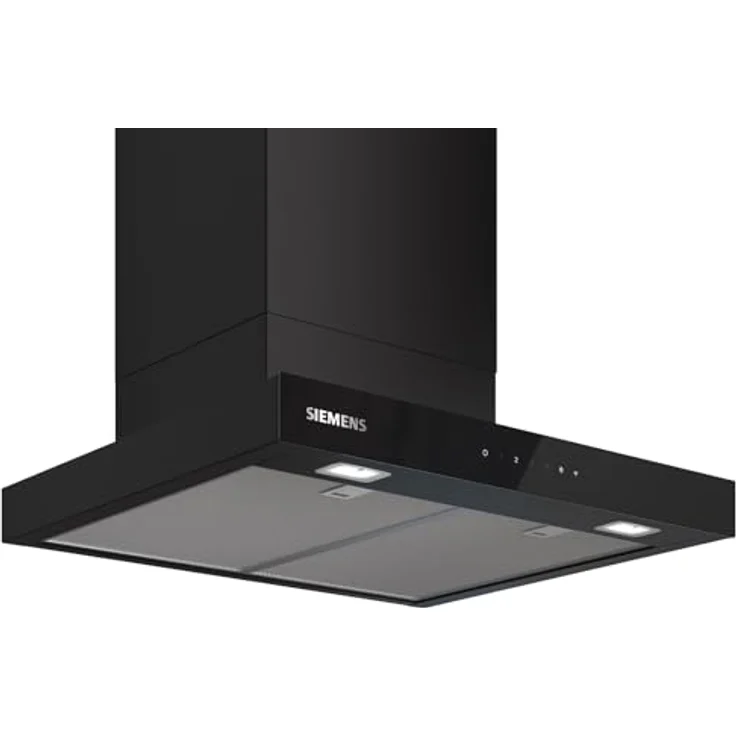 Siemens LC67BDN60, iQ500 Wandesse, 60 cm, Mattschwarz, leistungsstarker iQdrive Motor, Home Connect, dimmbare LED-Beleuchtung, automatische Dunstabzugsautomatik – Bild 2