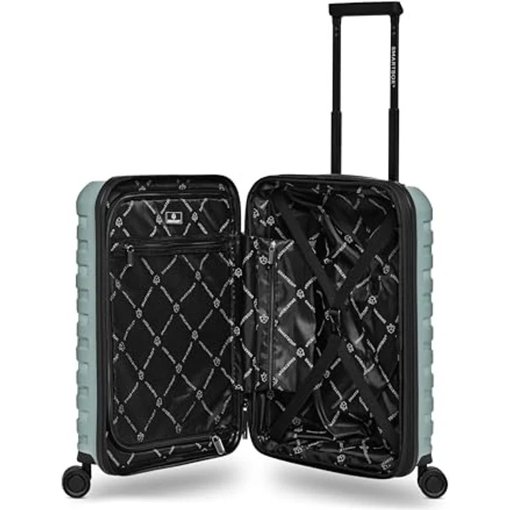 Smartbox Edition 01, 4 Rollen Kabinentrolley 55 cm mit Laptopfach, grün – Bild 6