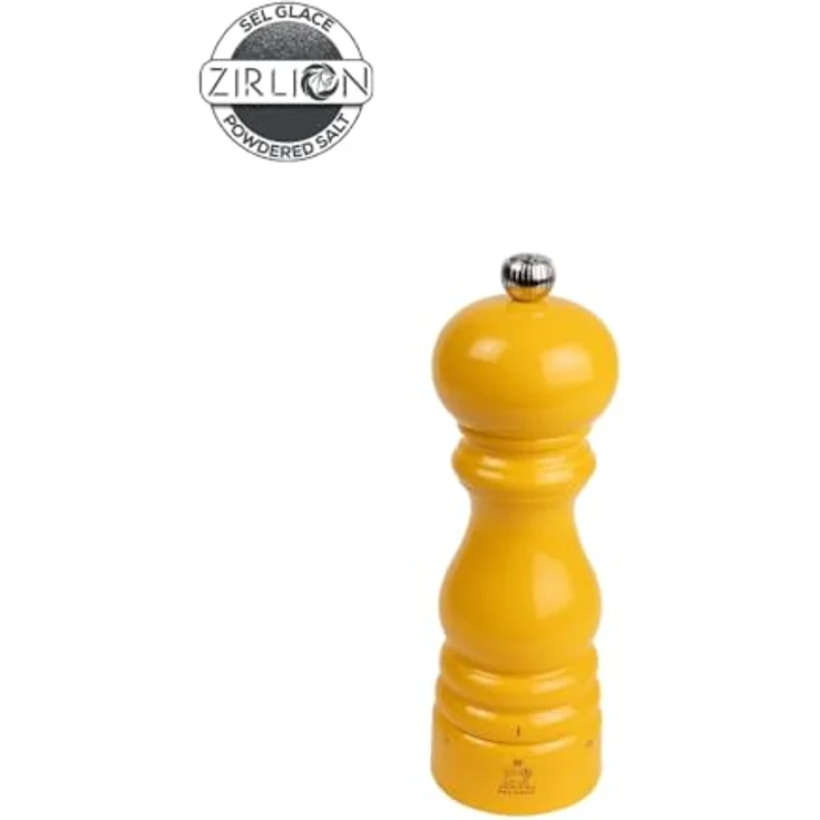 PEUGEOT Salzmühle Paris, 18 cm, Safrangelb, Buchenholz, uSelect, Zirkonia-Mahlwerk – Bild 2