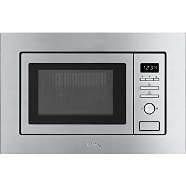 Smeg fmi017 x integriertem Mikrowelle mit Grillfunktion, 20 L, 800 W, Edelstahl