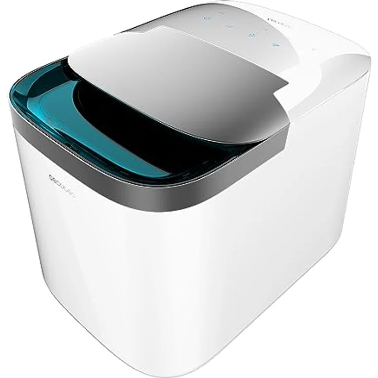 Cecotec Chillin' Ice 1500 Eismaschine, 150 W, tägliche Produktionskapazität 15 kg, Touch-Display, Steuerung mit App, Kontrollfenster, Selbstreinigung, Wasserstandsanzeige – Bild 1
