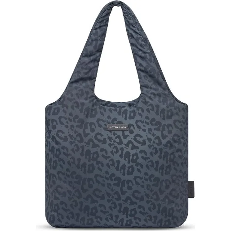 Kapten & Son Skara Cloud Shopper Tasche, 44 cm mit Laptopfach, grau, 100% PET