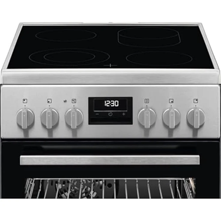 AEG CCB544BGBM Standherd, silber, 85,8 cm hoch, 50 cm breit, 60 cm tief – Bild 2