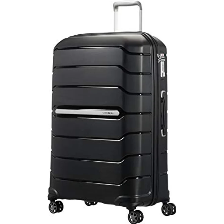 Samsonite Flux - Spinner L Erweiterbar Koffer, 75 cm, 111 L, Schwarz (Black) – Bild 1