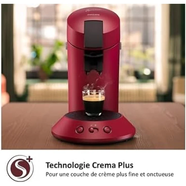 Philips Senseo CSA210 rot 91 Kaffeepadmaschine Senseo Original+ – Bild 6