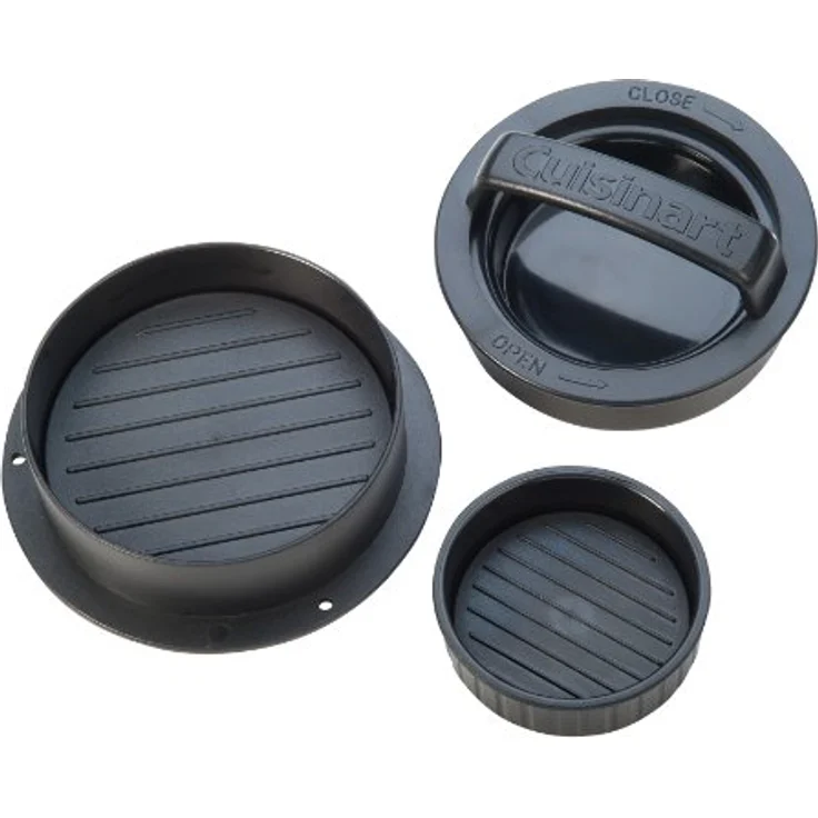 Cuisinart CSBP-100 Antihaft 3-in-1 gefüllte Burgerpresse, Grill Sliders 1/4lb, gefüllte Burger 1/2lb, & Patties 3/4lb – Bild 4