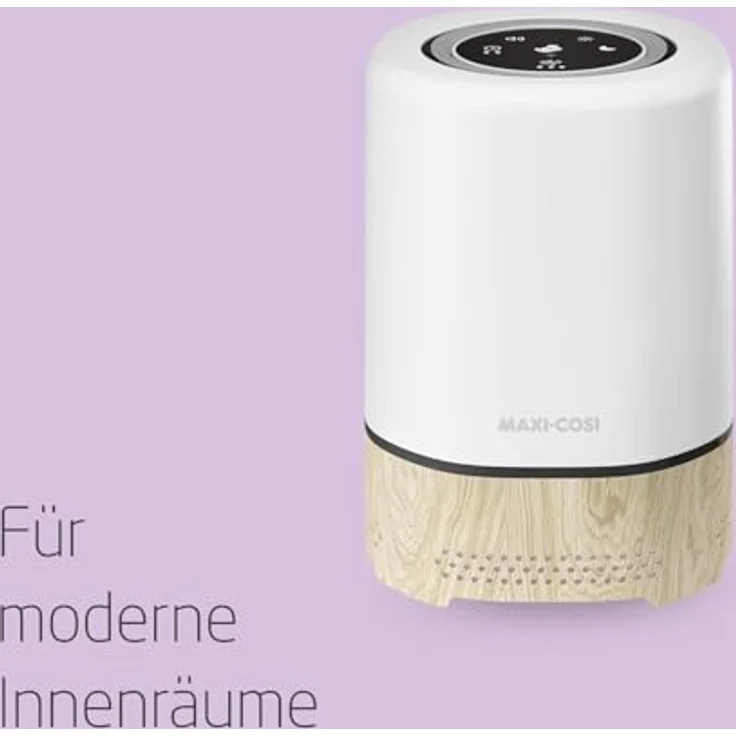 Maxi-Cosi Clean 3-in-1 Luftreiniger, Baby HEPA Luftreiniger für Schlafzimmer (H13), ab Geburt, Allergie-Luftreiniger HEPA 13, Teil von Maxi-Cosi Connected Home – Mit Alexa/Google Assistant kompatibel – Bild 5