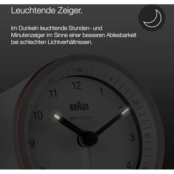 Braun BC07PW DCF Klassik Funkwecker – Bild 5
