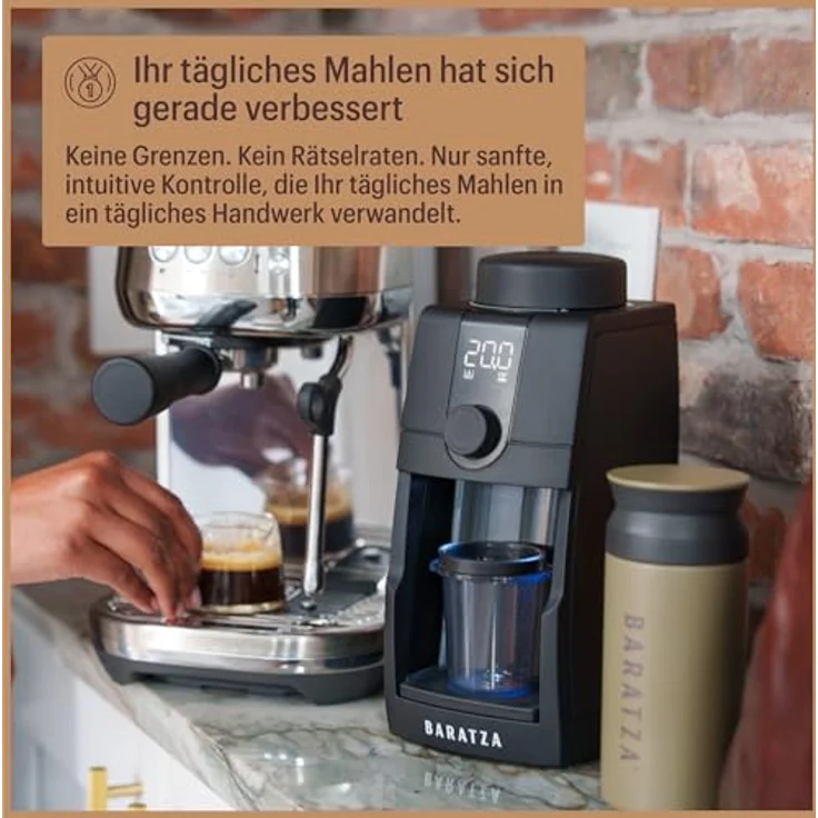 Baratza Encore ESP Pro, Kaffeemühle mit 230V Betrieb, Schwarz – Bild 3