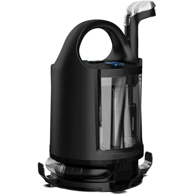 TurboTronic By Z-LINE Multi Waschsauger, 500W Spot Cleaner mit 1,6l Dual Tank, Nass-Sauger Haustier Notfall Teppich Flecken Reiniger Sprühsauger Schwarz – Bild 2