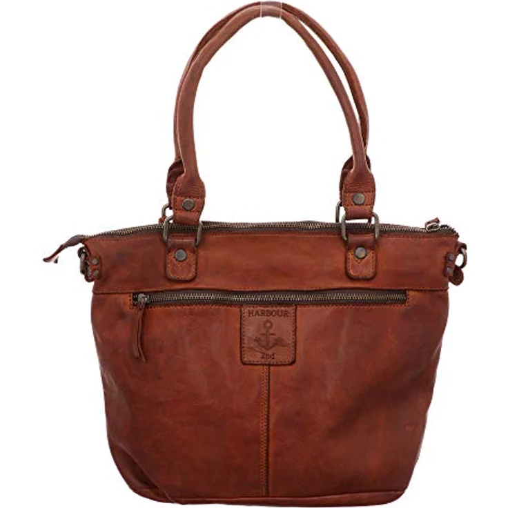 HARBOUR 2nd Shopper Anchor-Love Bianca (1-tlg) aus Rindleder, mit Anker-Anhänger, Farbe: Vintage-Charme – Bild 4