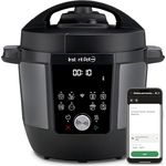 Instant Pot Plus 9-in-1-Multikocher 5,7 l – Gebürsteter Edelstahl, Schnellkochtopf, Schongarer, Reiskocher, Dampfgarer, Joghurtbereiter, Vakuumgarer, Sterilisator, energieeffizient