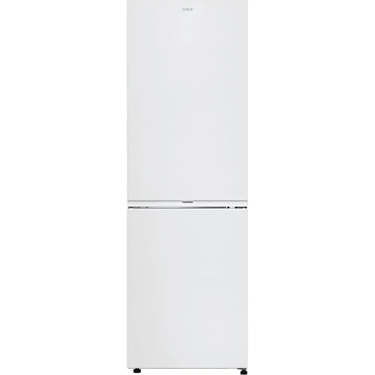 Candy Fresco 300 CNCQ2T618EW Kühlschrank mit Gefrierfach, 355 l, Total No Frost, elektronische Temperaturkontrolle, wendbare Tür, 60 x 185 cm, LED-Beleuchtung