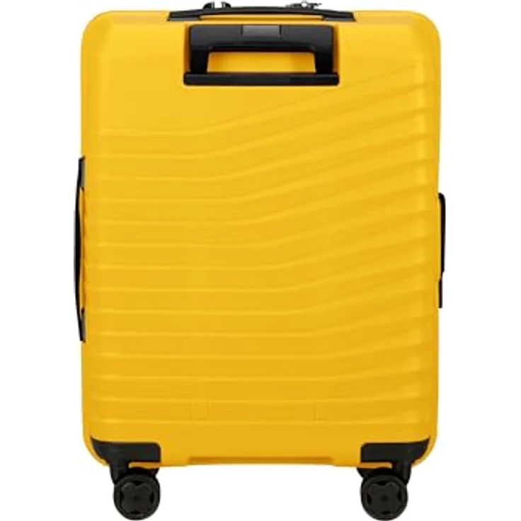 Samsonite Intuo Spinner 55, erweiterbarer Hartschalenkoffer Handgepäck 55 x 40 x 23/26 cm, 42/48 L, Gelb (Citrus), für EasyJet & die meisten Airlines, inkl. Fronttasche und TSA-Schloss – Bild 4