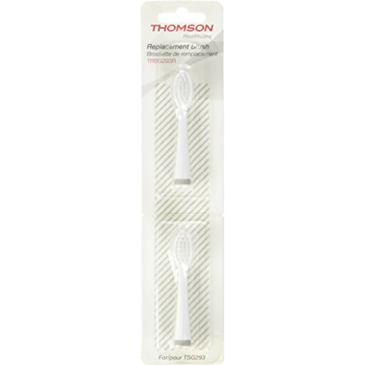 Thomson Ersatzbürsten für unterwegs, 2 Stück