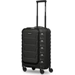 Smartbox Edition 01, 4 Rollen Kabinentrolley 55 cm mit Laptopfach, schwarz