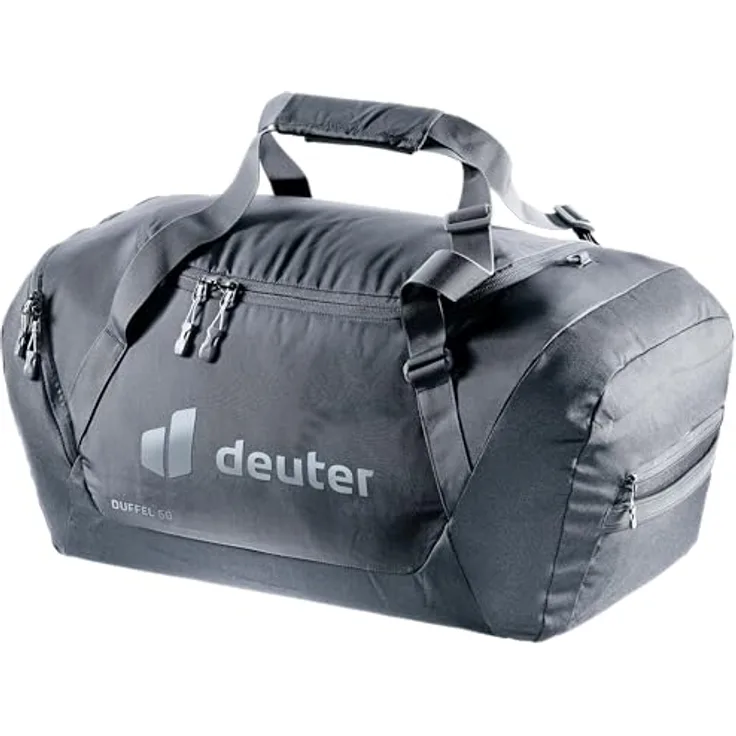 Deuter Duffel 50 Weekender Reisetasche, 60 cm, schwarz, 100% Polyester