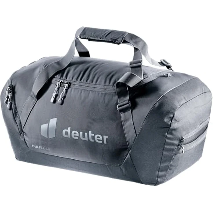 Deuter Duffel 50 Weekender Reisetasche, 60 cm, schwarz, 100% Polyester – Bild 1