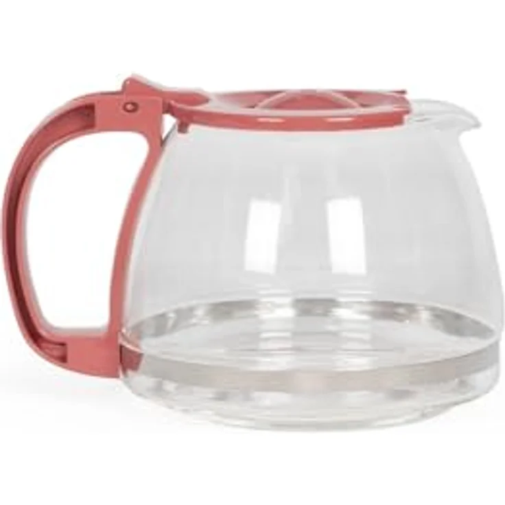 LIVOO DOD200RC, Kaffeemaschine mit Permanentfilter für 12 Tassen, rot, 750 W, Anti-Tropf-System, Warmhaltefunktion – Bild 3