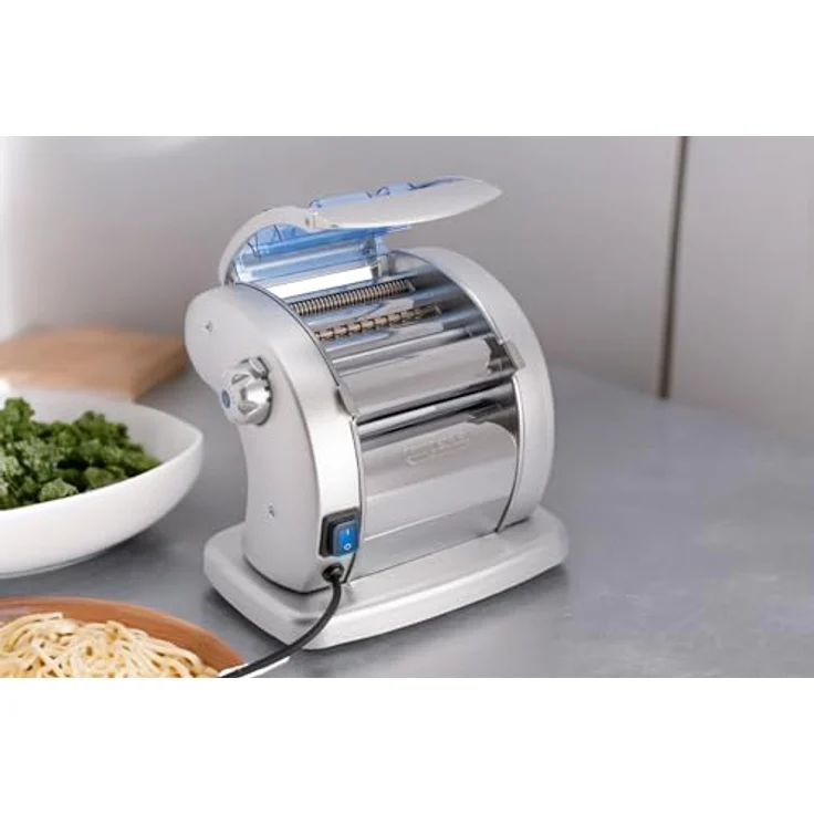 Imperia PastaPresto Linea Imperia, elektrische Nudelmaschine mit Elektromotor, 3 Nudelformate, 100% Made in Italy, hochwertiger Stahl – Bild 3