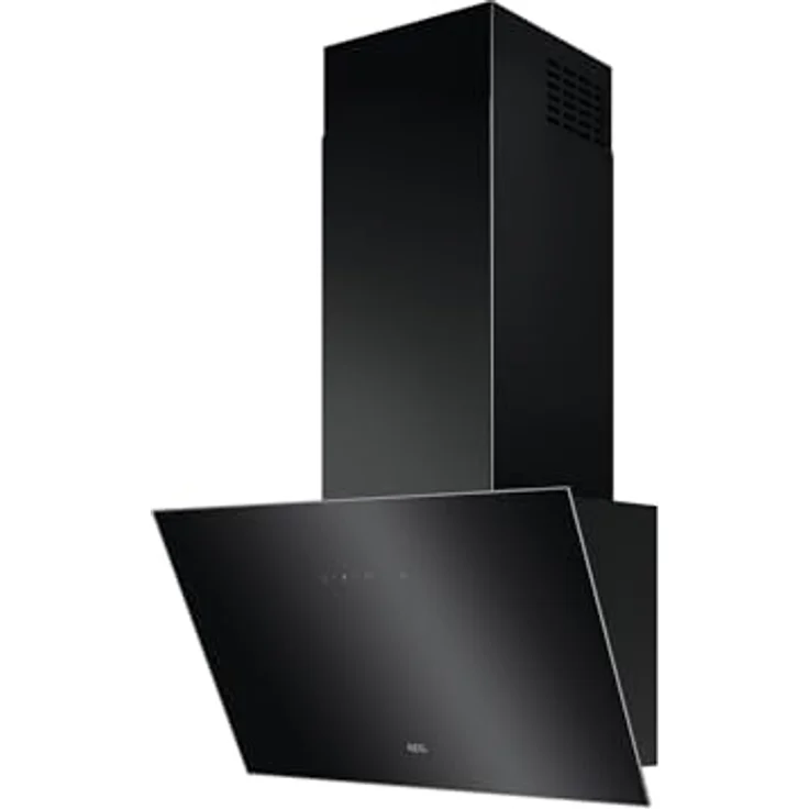 AEG NDV656HB, Kopffreihaube 60 cm, automatische Dunstabzugsteuerung, schwarz, hohe Luftleistung bis 615 m³/h – Bild 1