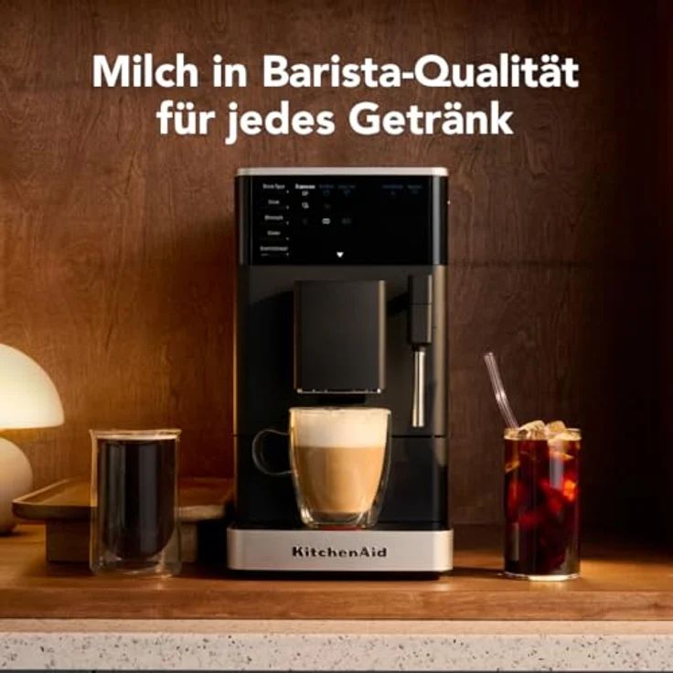KitchenAid Kaffeevollautomat 5KES8452EBM, IntelliGrind-Technologie mit automatischer Mahlgrad-Einstellung, Schwarz – Bild 3