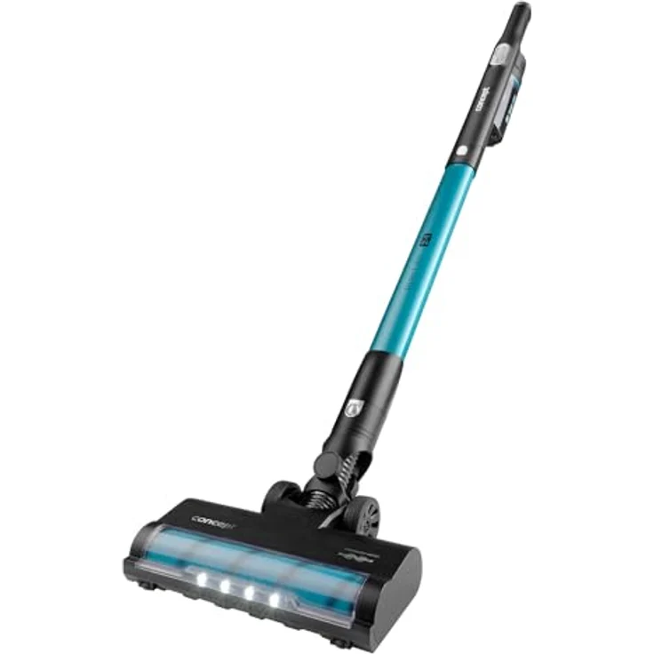 Concept Hausgeräte VP4500, Kabelloser Staubsauger, 180 W, 0.2 liters, Schwarz/Blau, 2 Saugstufen – Bild 2