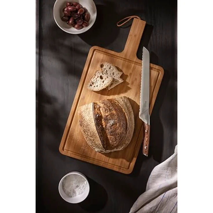 Eva Solo Schneidebrett Nordic Kitchen, elegantes Holzschneidebrett aus FSC-zertifiziertem Bambus, 26 cm x 51 cm, Braun – Bild 6