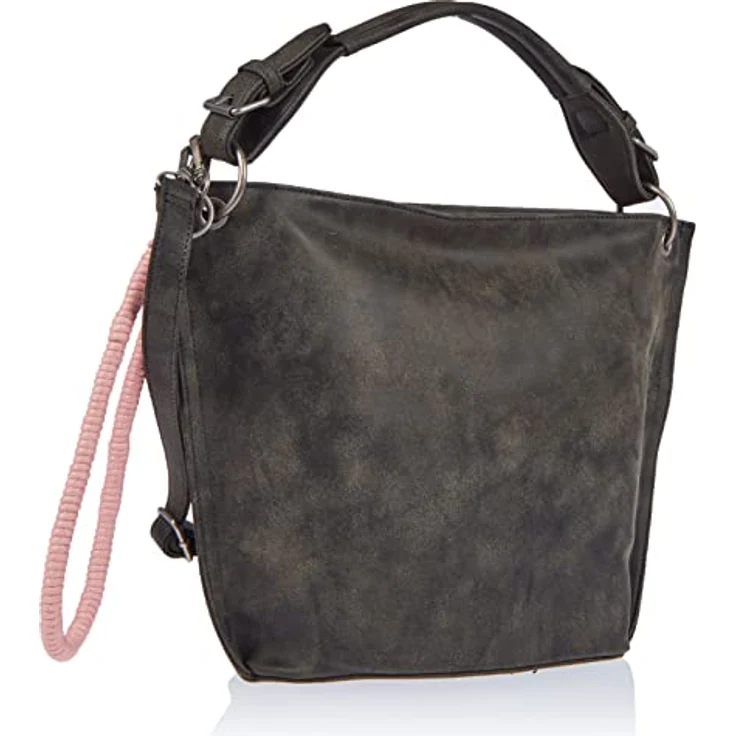 Fritzi aus Preußen Fritzi31N, Handtasche mit mehreren Fächern und Schultergurt, Schwarz – Bild 2