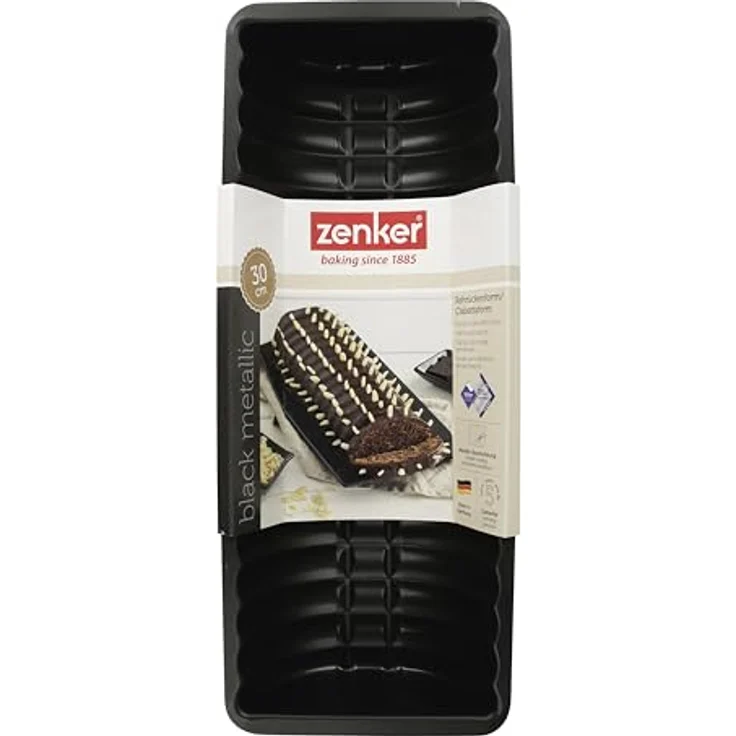 Zenker Rehrückenform 30 cm, Ciabattaform mit Antihaftbeschichtung ...