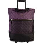 Punta Wheel "Classy" Einkaufstrolley, 50 cm, pflaume, 100% Polyester, 34 cm x 21 cm