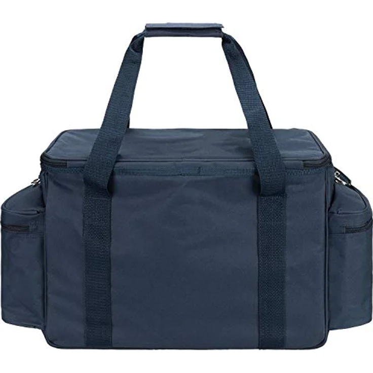 Anndora XXL Picknicktasche 6 Personen blau weiß - Vollausstattung 57 Teile – Bild 6