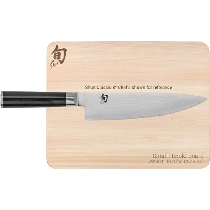 SHUN DM0814 Hinoki Schneidebrett, Holz, natur – Bild 9