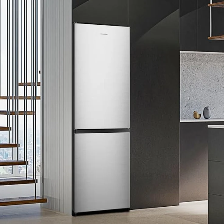Hisense RB3N300NECA, Kühl-Gefrierkombination mit 304 l, NoFrost, Edelstahl, Energieeffizienz A, 35 dB – Bild 11