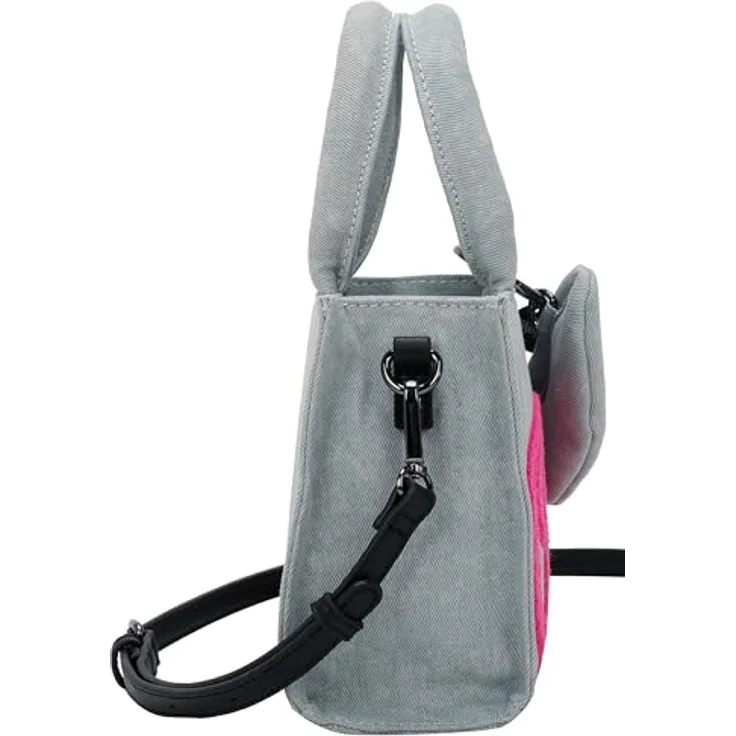 Buffalo Boxy21 Mini Bag Handtasche, 17.5 cm, pink, 30% Polyester und 70% Baumwolle – Bild 5