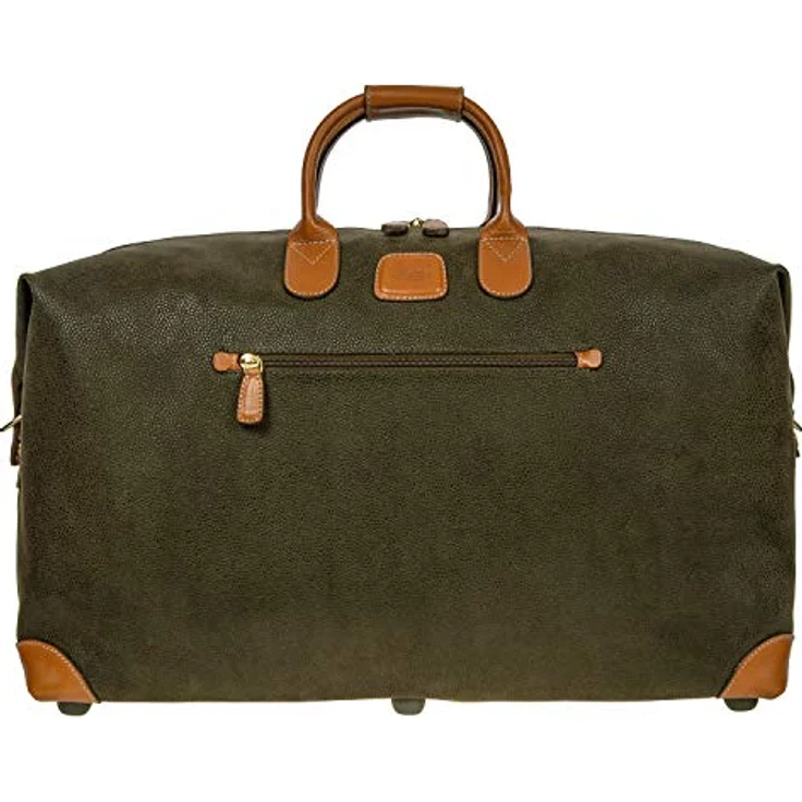 Bric's Life Reisetasche 55 cm, Kunstleder, olivgrün, 55 x 26 x 32 cm – Bild 1